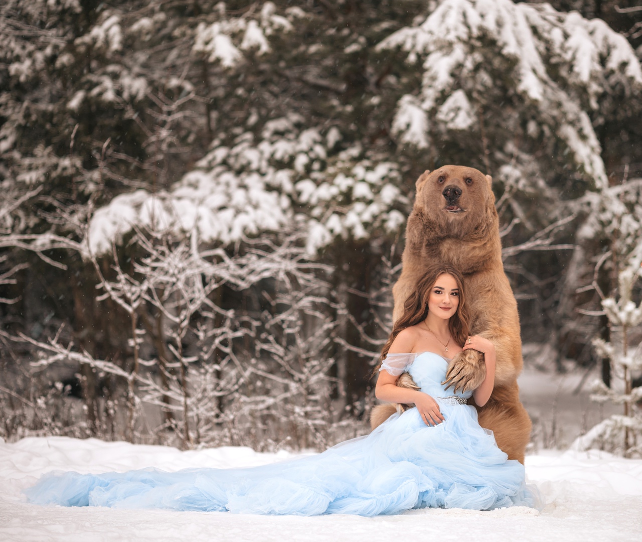 фото с медведем степаном